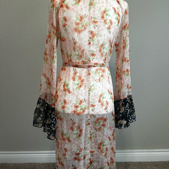 Boho floral duster - Picture 2 of 3